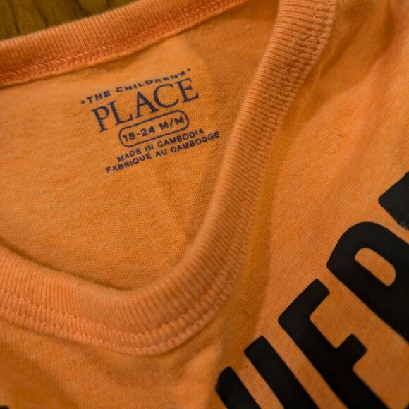 NEW Boys Unisex 18 - 24 Months The Children's Place Long Sleeve T-Shirt Tee Top - Picture 2 of 2